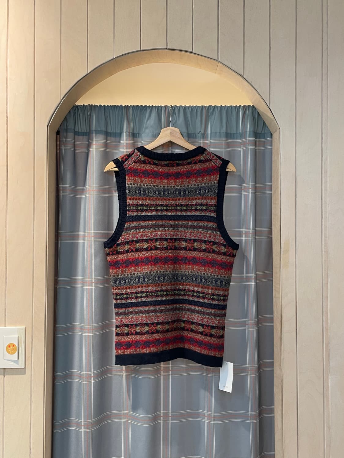 페어아일 버튼조끼 상품이미지3