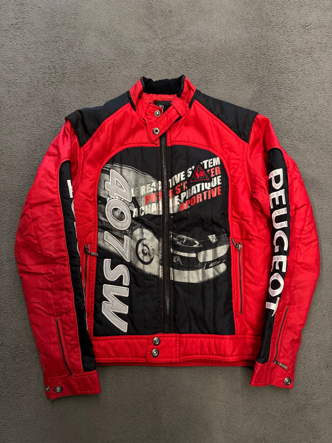 르꼬끄 x 푸조 빈티지 레이싱 자켓 처분  상품이미지1