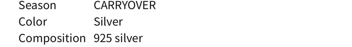 마르지엘라 목걸이  상품이미지3