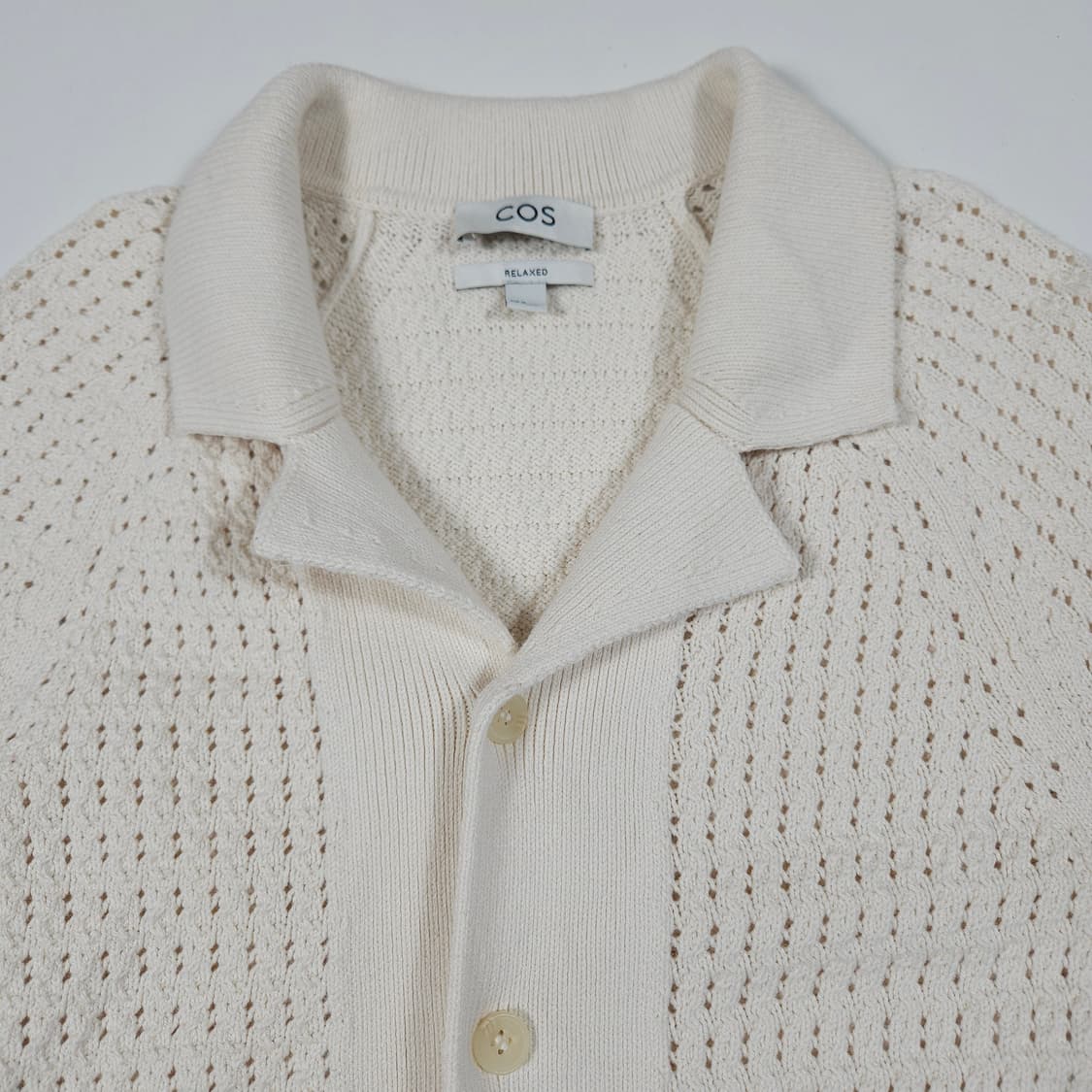 COS 코스 릴렉스드 반팔 가디건  상품이미지2