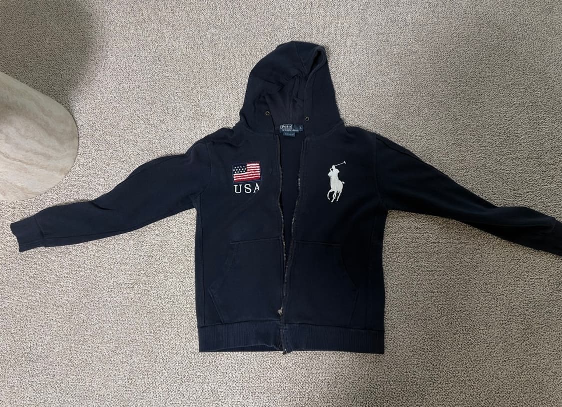 폴로 빅포니 후드집업 상품이미지1