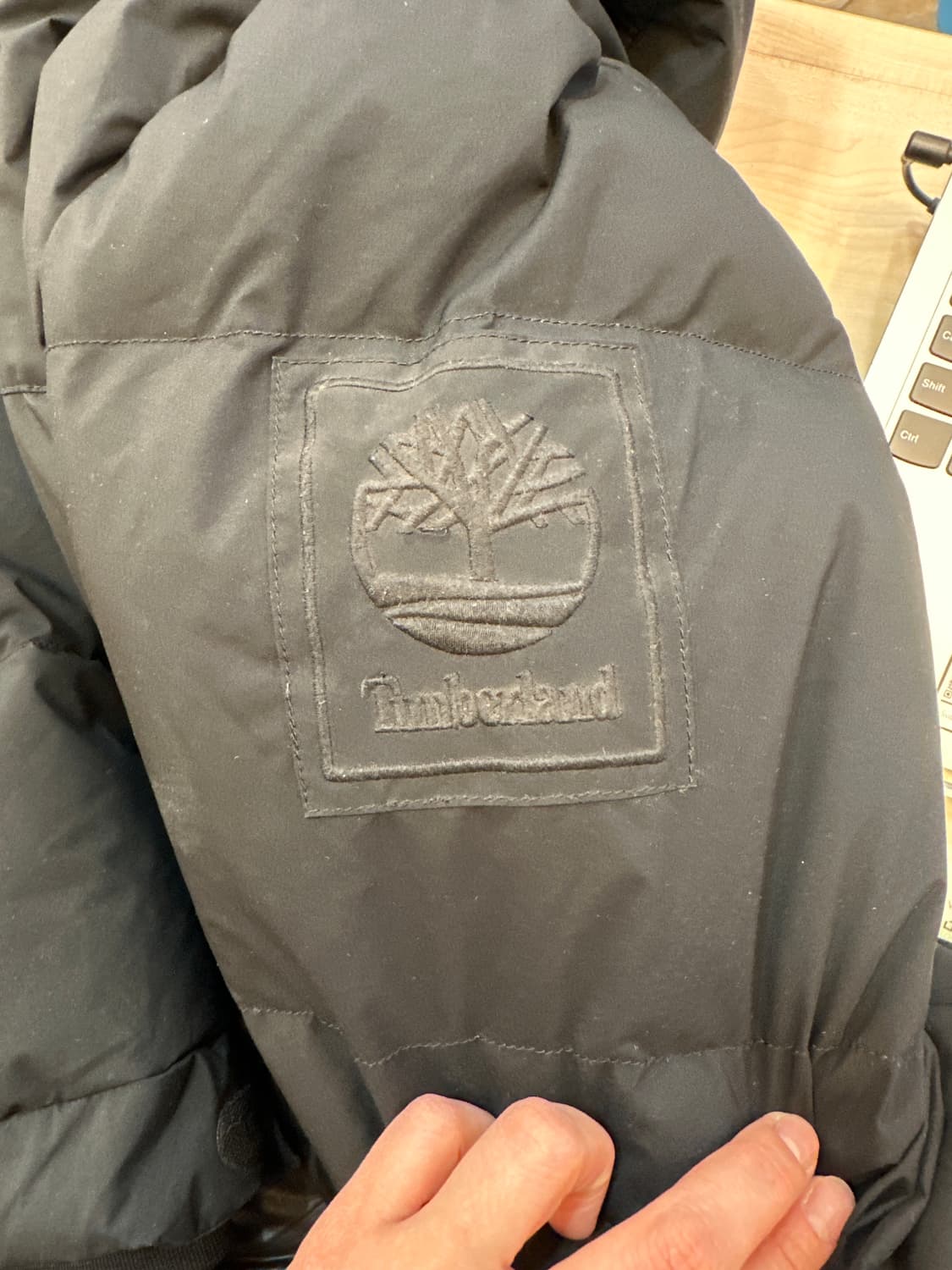 S) 팀버랜드 45주년 한정판 블랙 롱패딩 상품이미지10