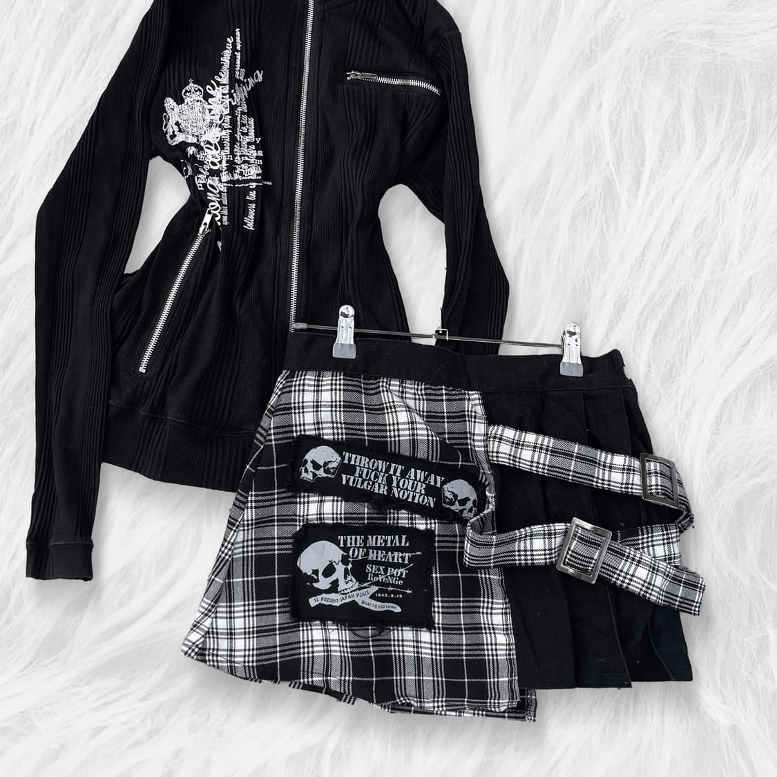 Sexpot revenge punk skirt 상품이미지1