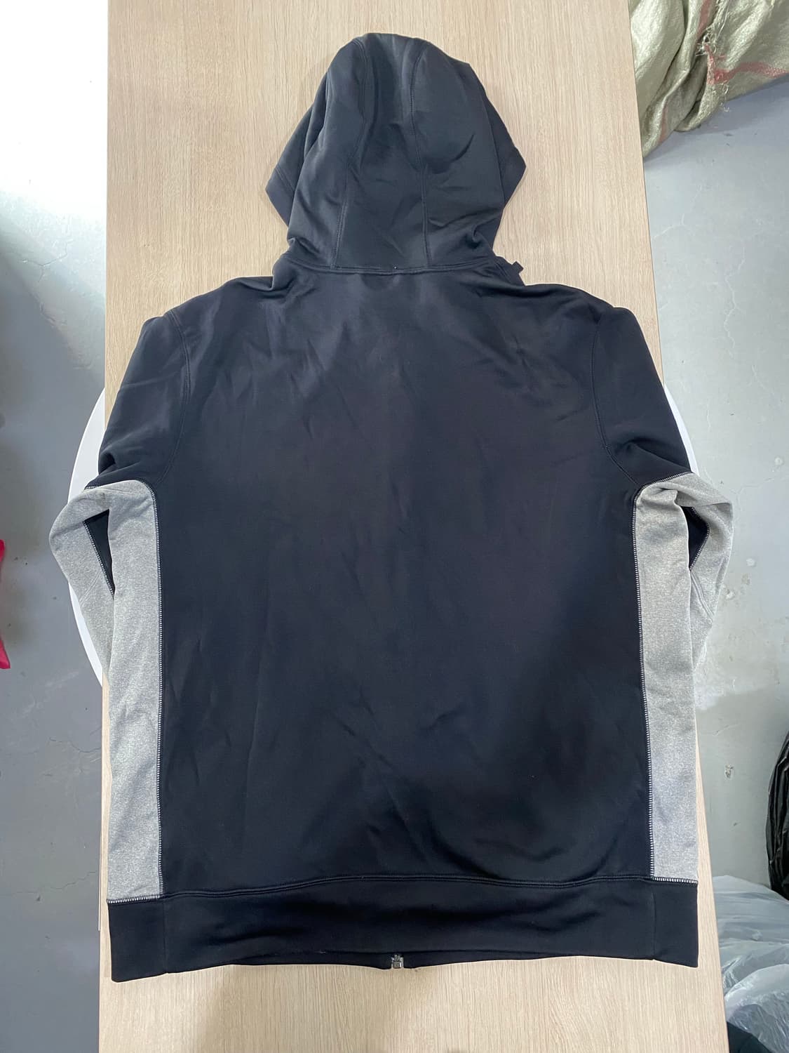 나이키 검정색 후드집업 THERMA-FIT (L) 상품이미지5