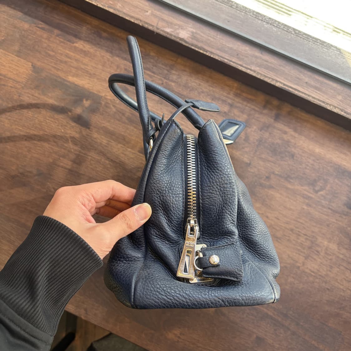 16063 - 프라다 다이노 비텔로 토트백 상품이미지3