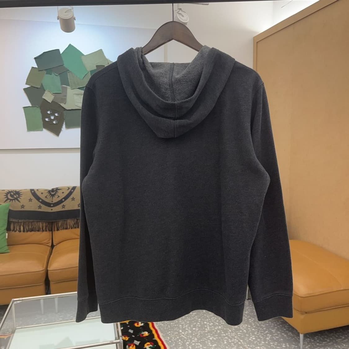 갭 올드스쿨 자수로고 빈티지무드 약기모 후드티 L C06843 상품이미지4