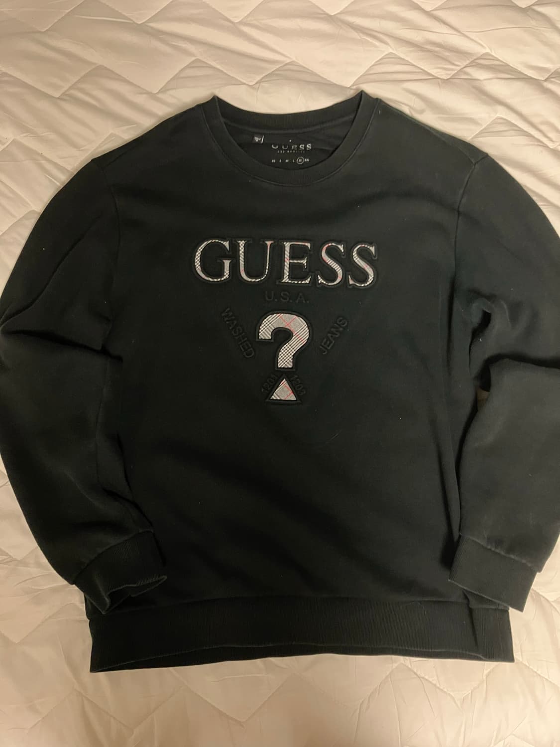GUESS 기모 맨투맨 상품이미지2