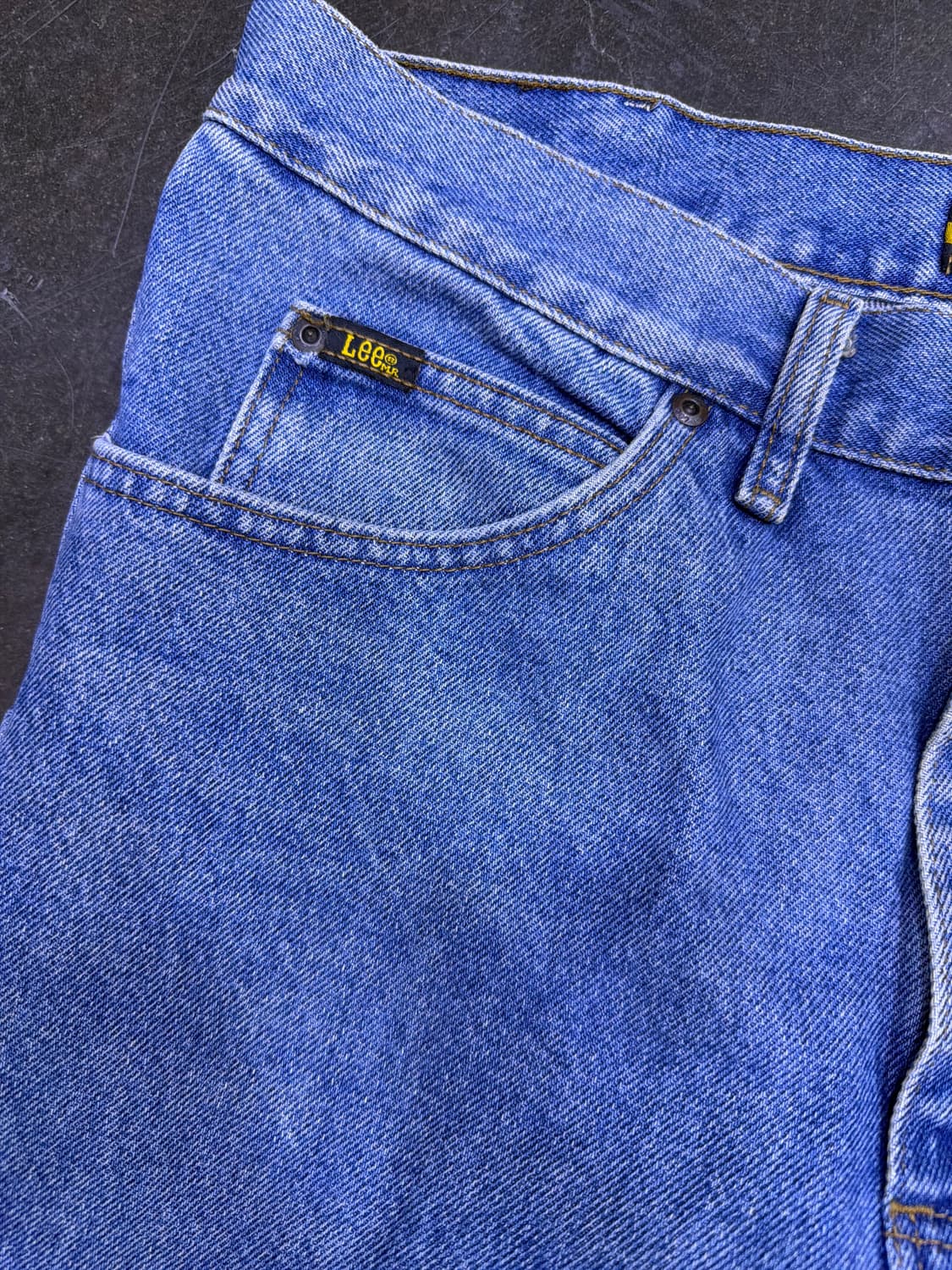 Lee 리 라이더스 래귤러 스트레이트핏 레그 빈티지 워싱 데님팬츠 34 상품이미지4