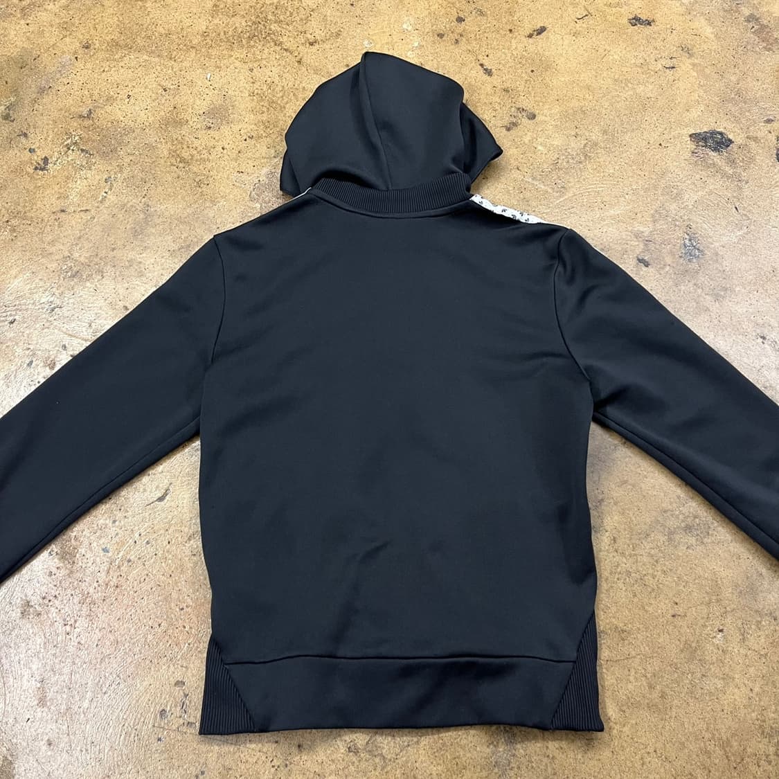 아디다스 블랙 트랙탑 후플 플락 후드집업 져지 90 상품이미지4