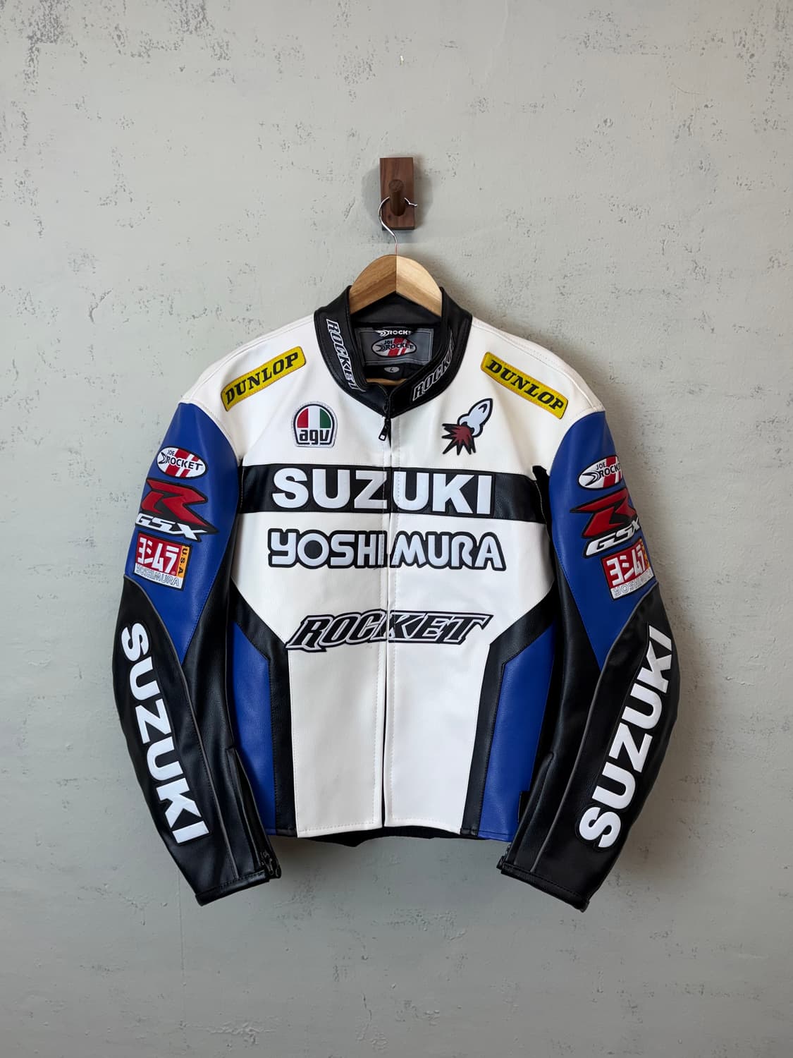 SUZUKI 스즈키 요시무라 가죽 라이더 자켓 상품이미지1