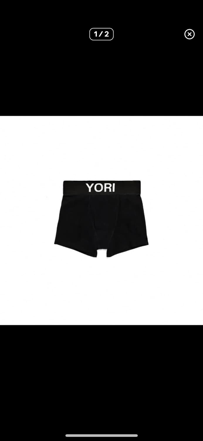 Yori sport brief black S 상품이미지1