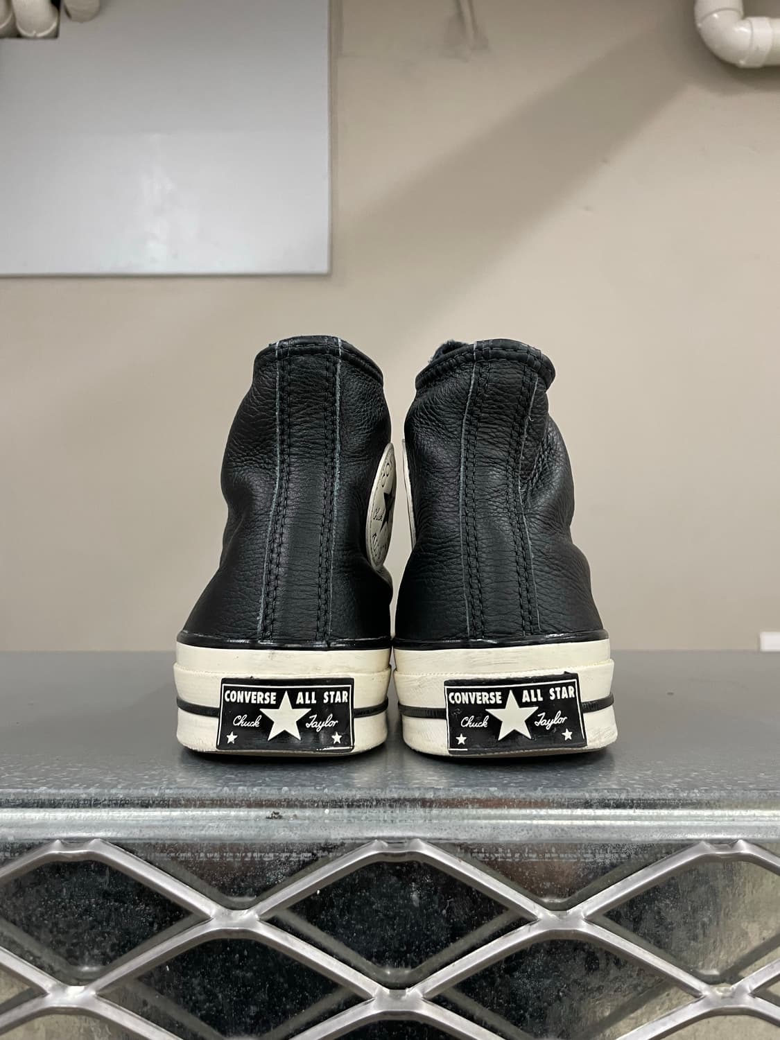 컨버스 척 70 레더 블랙 240 상품이미지3