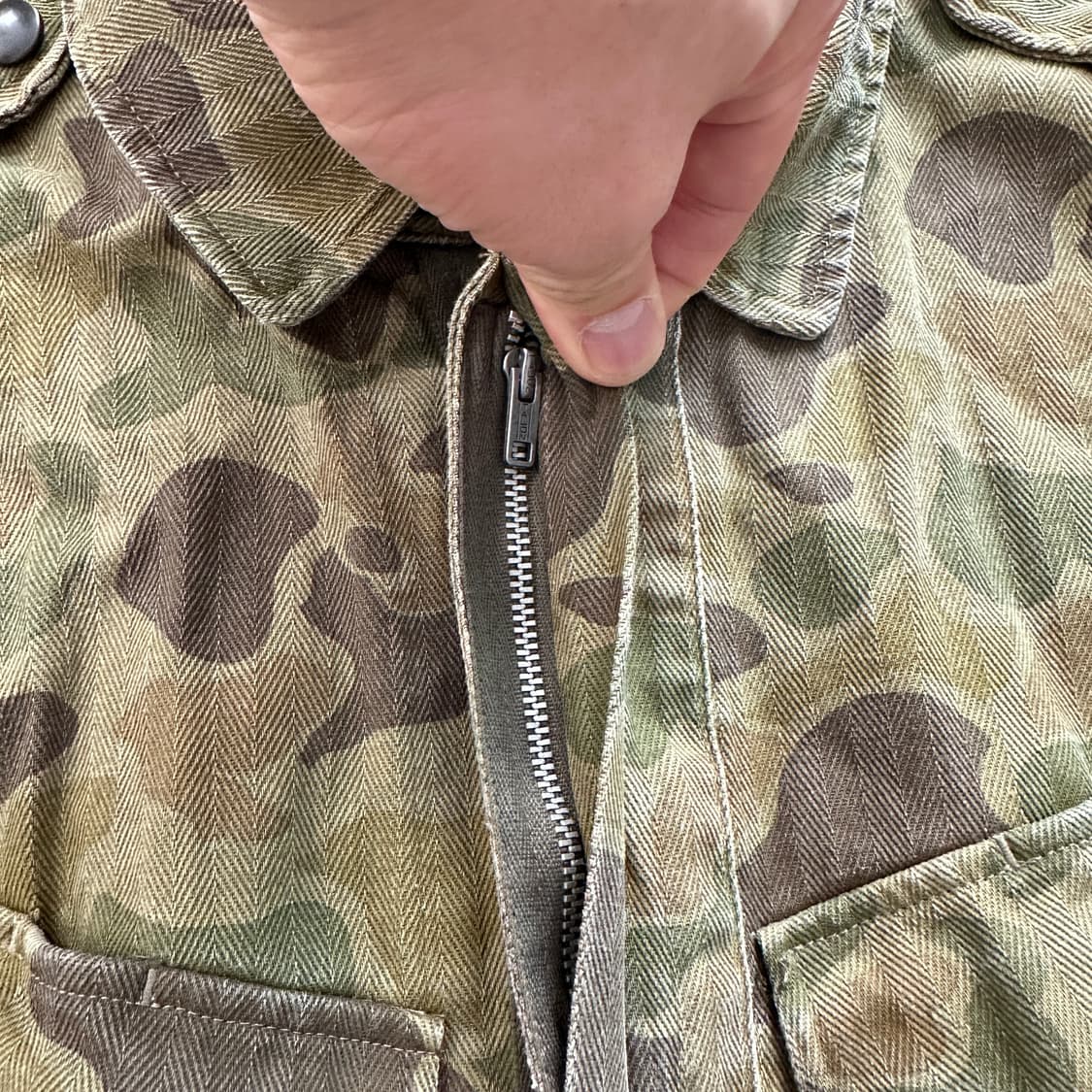 폴로랄프로렌 빈티지워싱 덕카모 파라트루퍼 벨티드자켓 상품이미지6