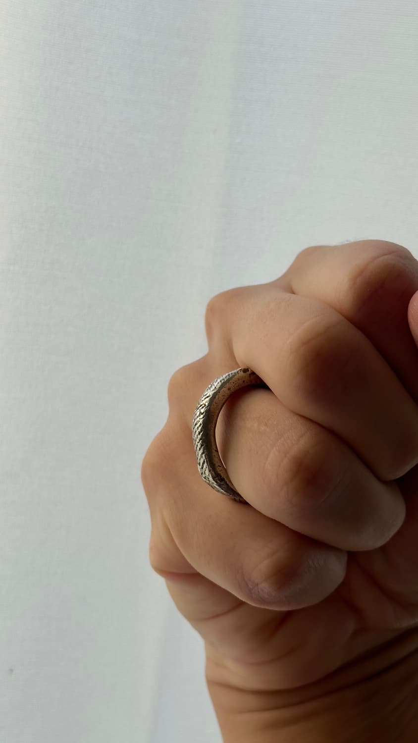 Jacqueline Rose Silver Stack Ring  상품이미지3