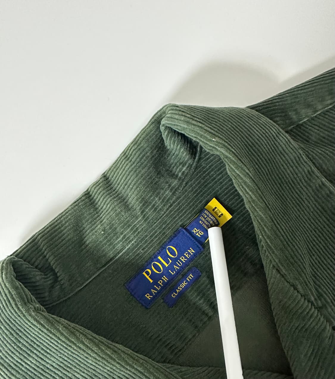 폴로 랄프로렌 클래식핏 코듀로이 캠프 셔츠 상품이미지6