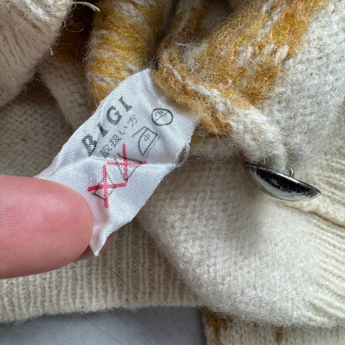 BIGI 비기 제팬 에스닉 니트 가디건 상품이미지5