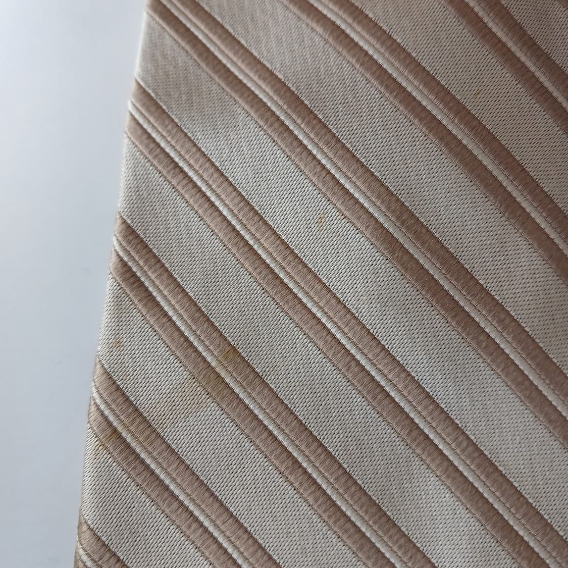 구찌 실크 골드 스트라이프 넥타이 9.6cm B등급 A19577
 상품이미지6