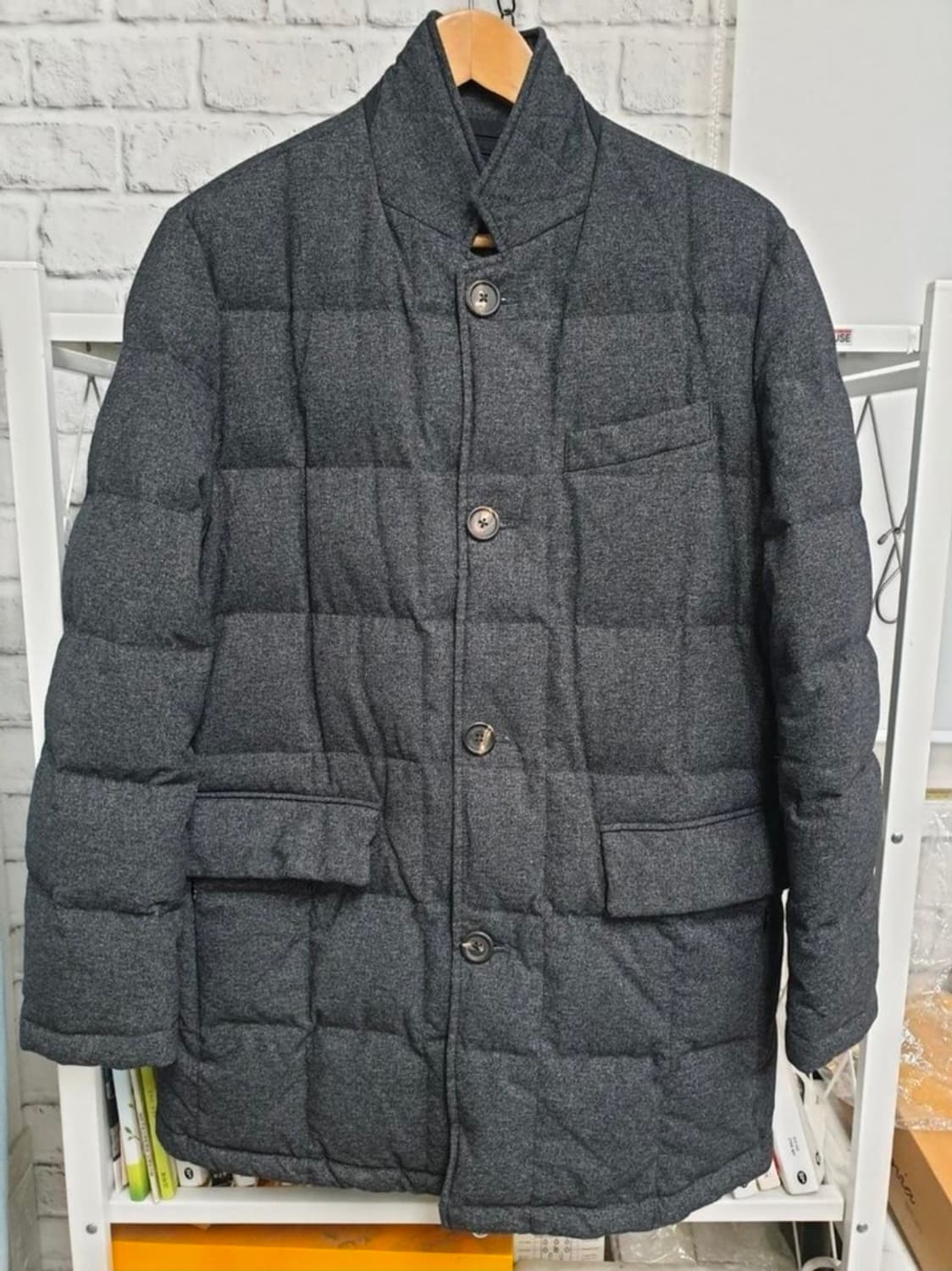 브루노파피 남성패딩자켓 100 누빔 구스다운자켓 XB73 상품이미지1