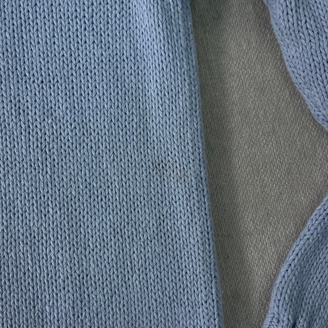 100 폴로랄프로렌 스카이블루 린넨 코튼 니트 상품이미지7