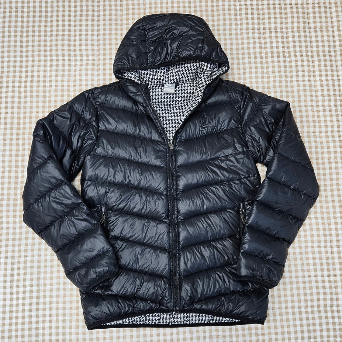 나이키 오리털 경량패딩 후드집업 남자100~105 상품이미지1