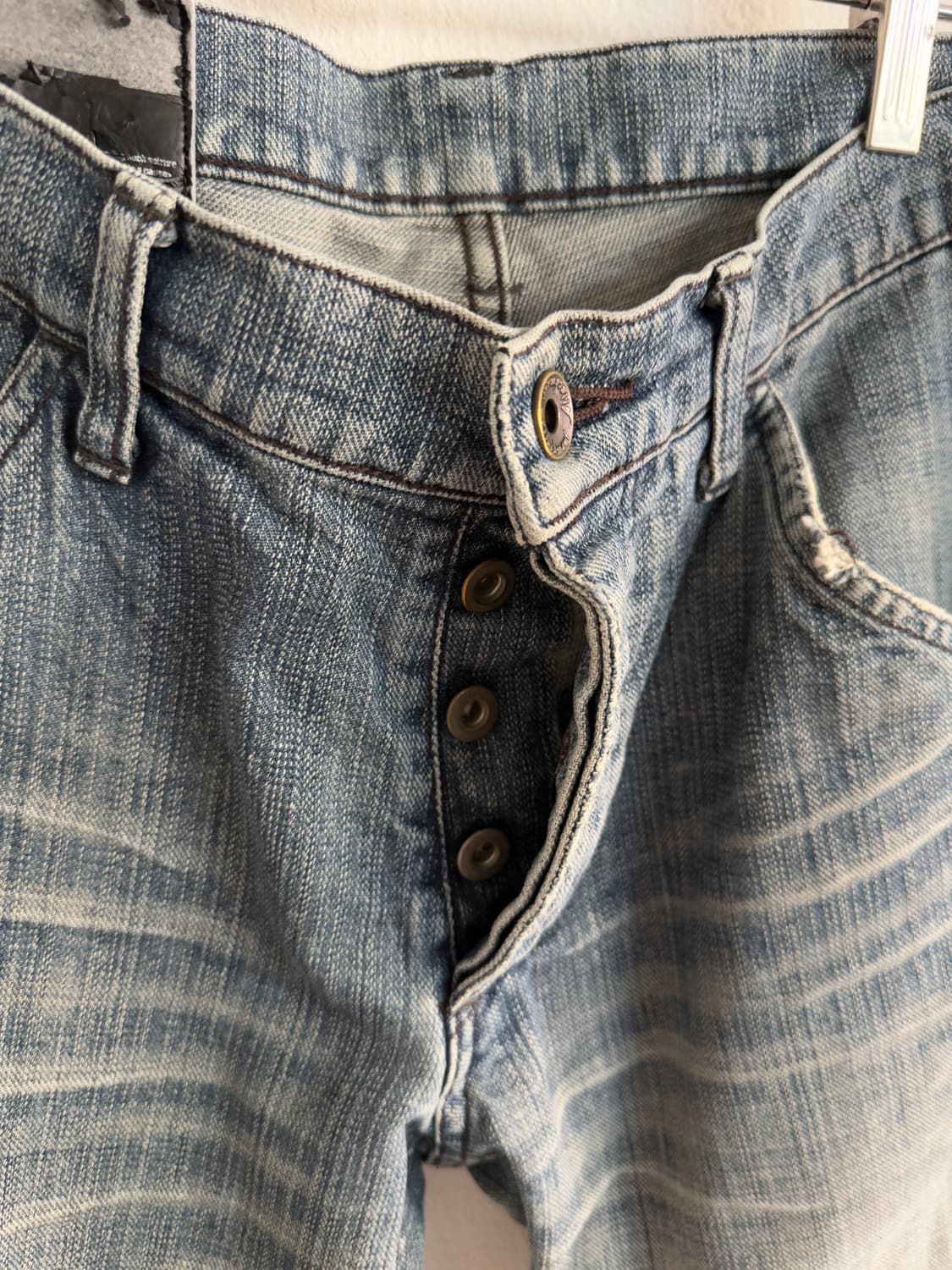 어태치먼트 초기 사치코 디스트로이드 데님팬츠 상품이미지6