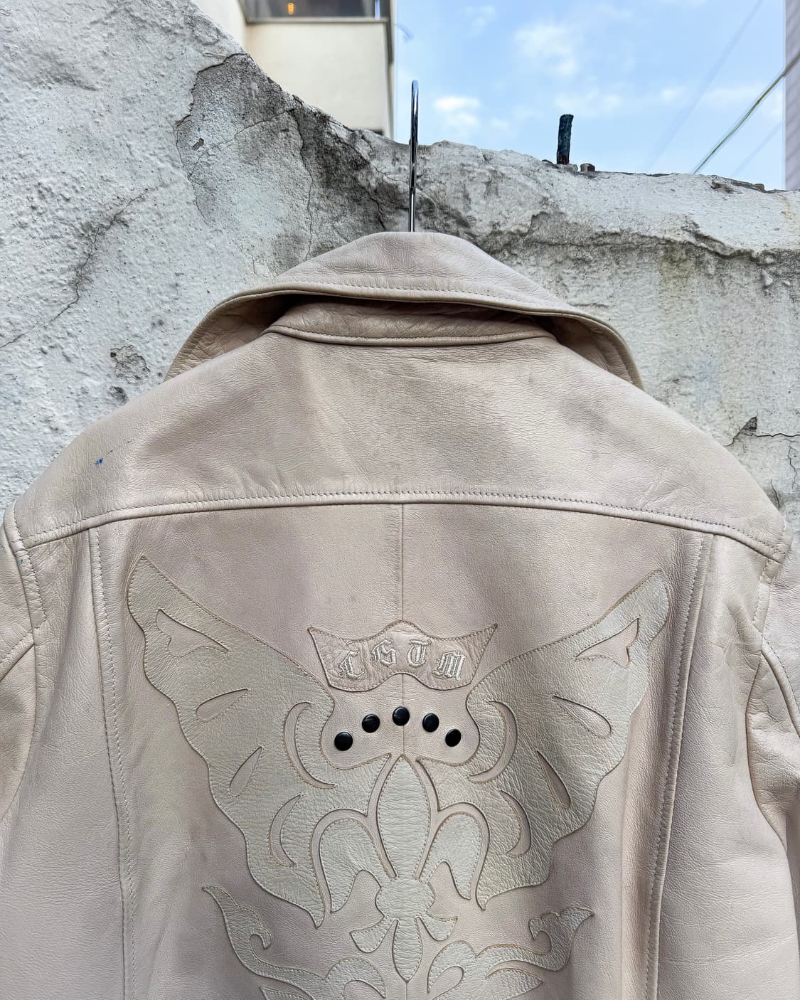 CUSTOM CULTURE – White Goat Skin Rider J 상품이미지2