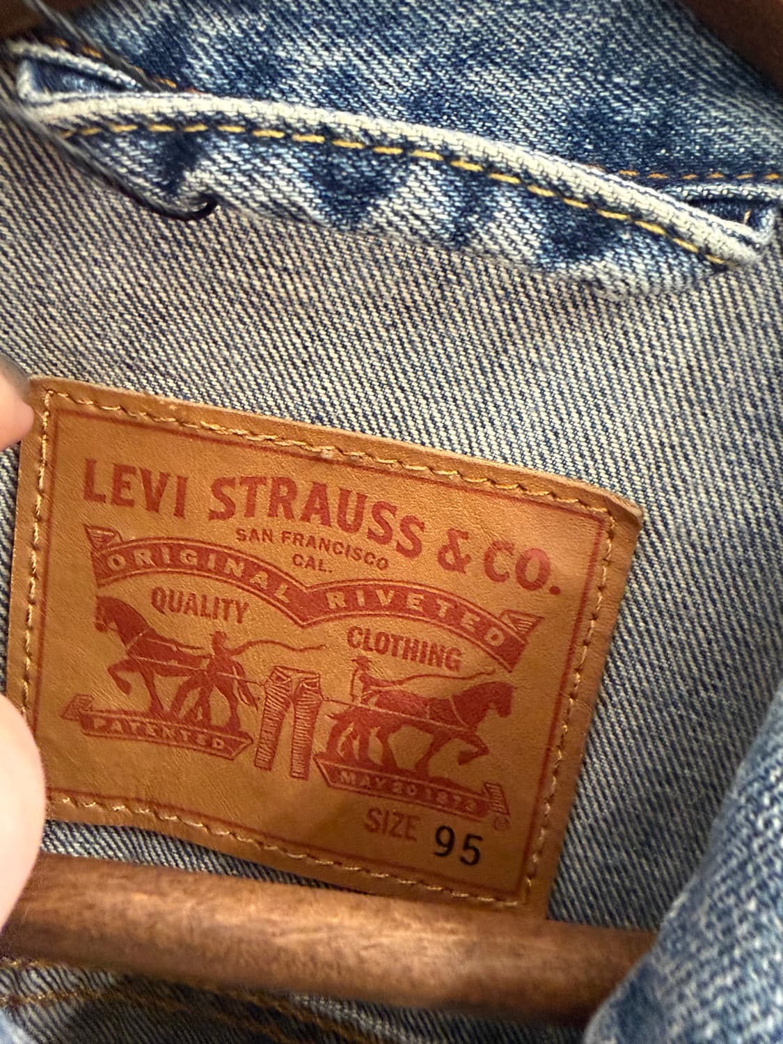 N244. 리바이스 청자켓 데님자켓 상품이미지2