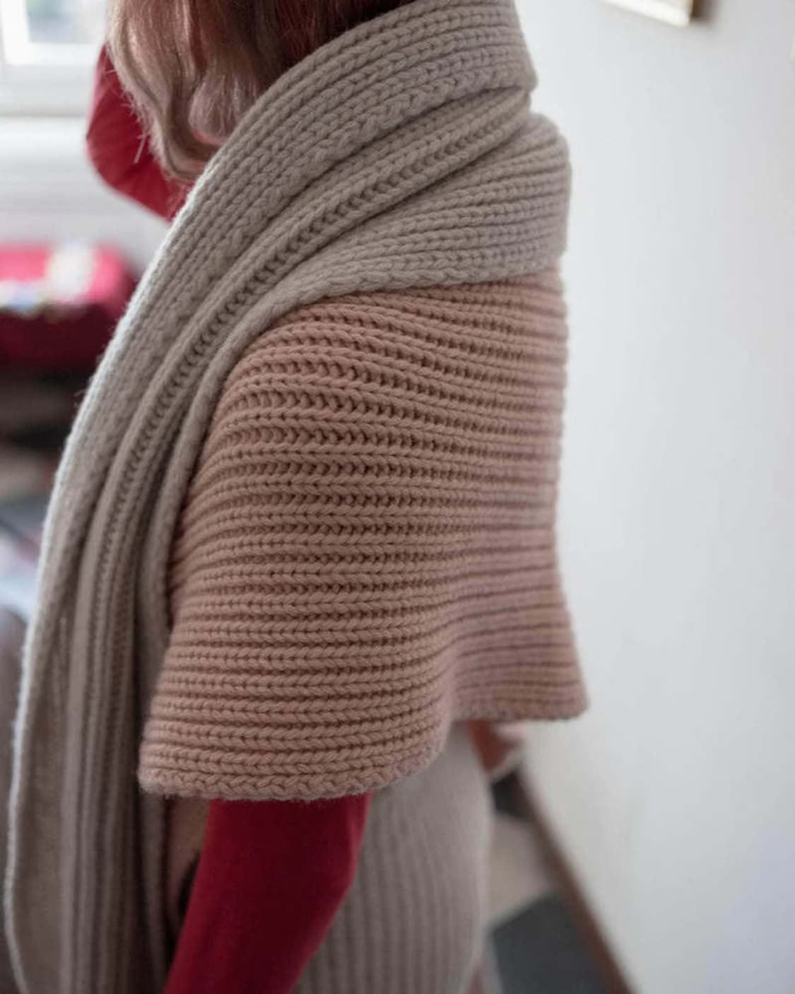 베이스레인지 목도리 스카프 sur sand (아이보리 색상) 상품이미지1