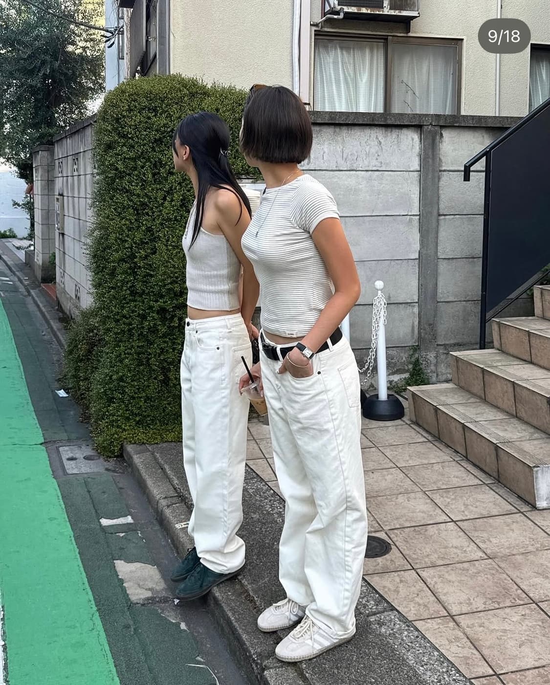 글로니(glowny) JANE JEANS 제인진 화이트 M 상품이미지2