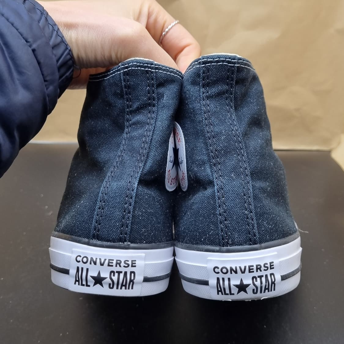 컨버스 척테일러 블랙 남성하이탑260  상품이미지4