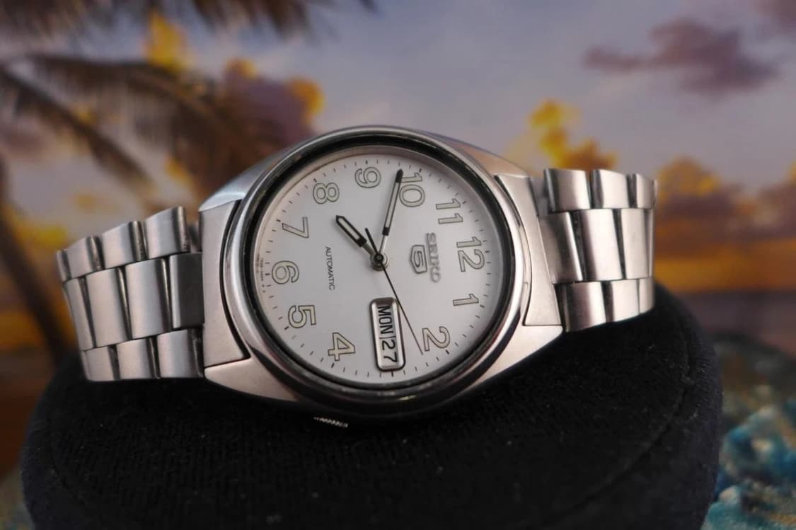 [정품] 세이코 클래식 크림 다이얼 야광 시계 (37MM) 상품이미지2
