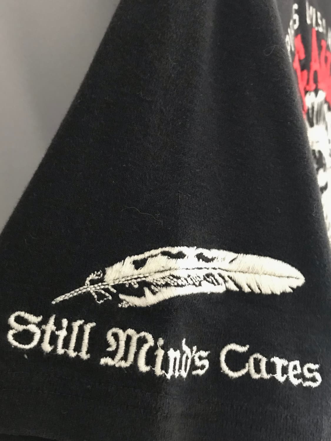 일본빈티지 펑크 카라 반팔티 상품이미지3