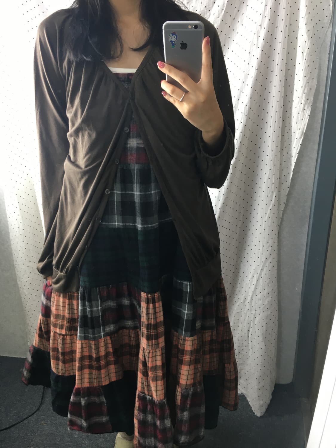 브라운 가디건 상품이미지3