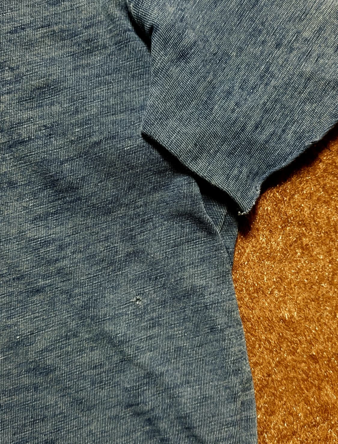 (작은스팟존재)폴로 랄프로렌 남성용 딥블루 반팔티(L) 상품이미지8