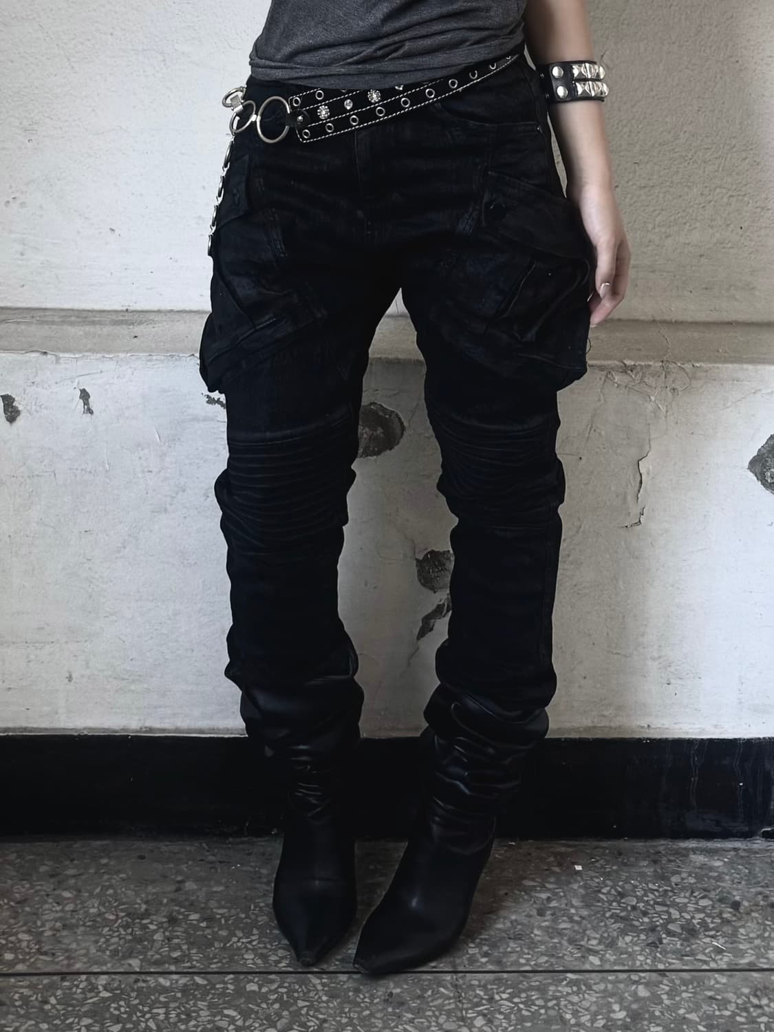 Unplugged museum Biker pants 상품이미지1