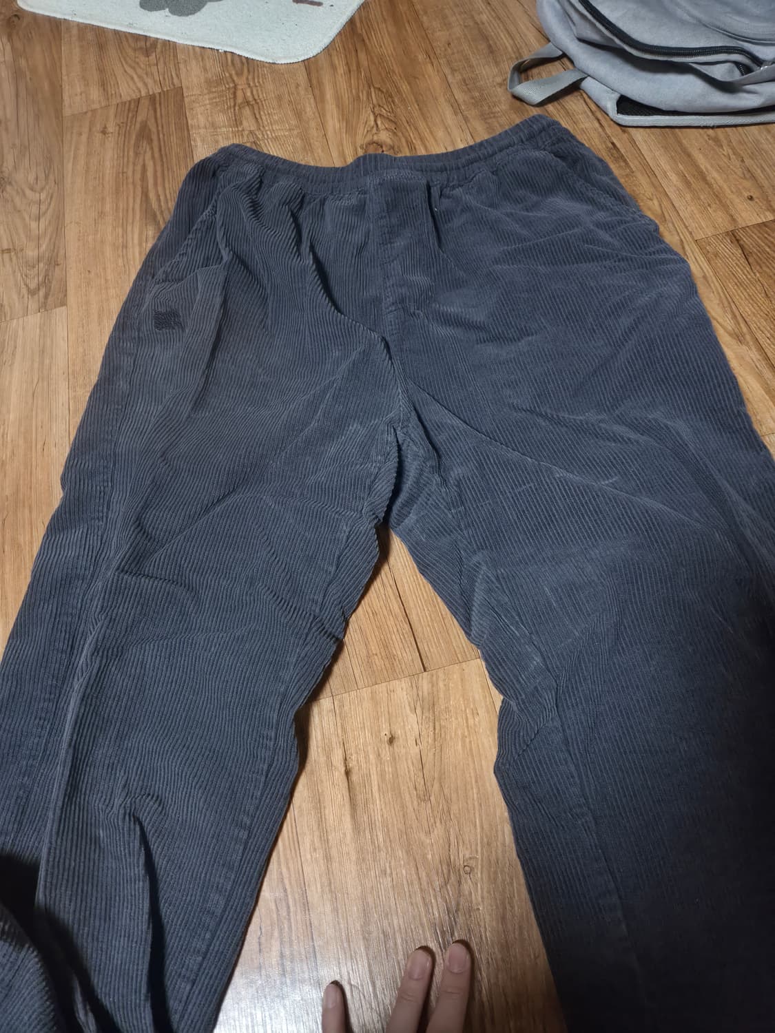 브라운브레스 차콜 코듀로이 팬츠 판매 상품이미지1