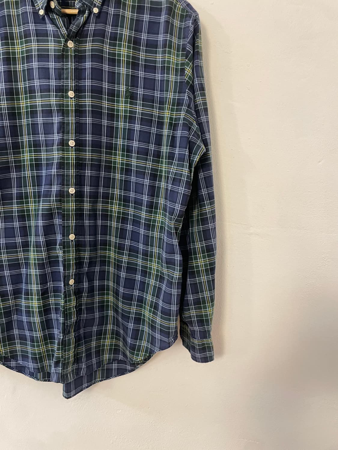 폴로 클래식핏 체크 셔츠  상품이미지4