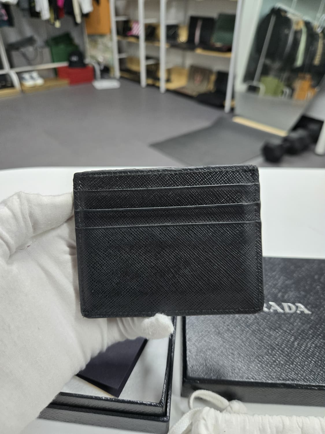 [A급컨디션]프라다 사피아노 카드지갑 상품이미지2