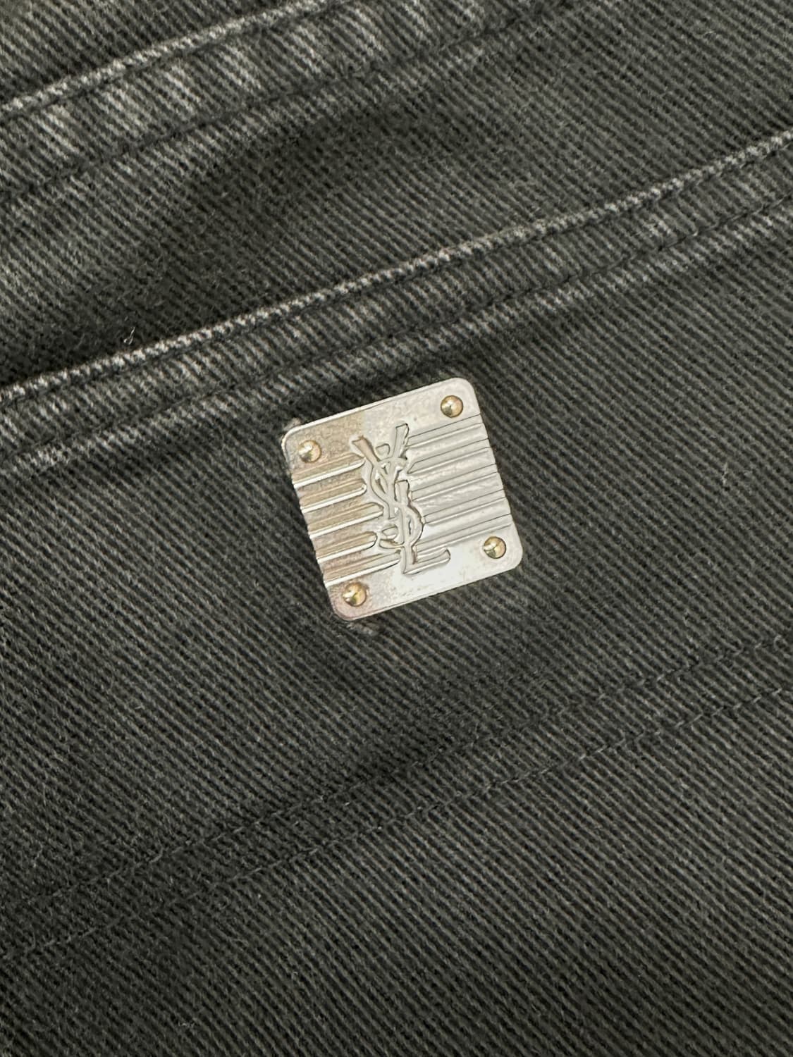 90s YSL Black jean 상품이미지7