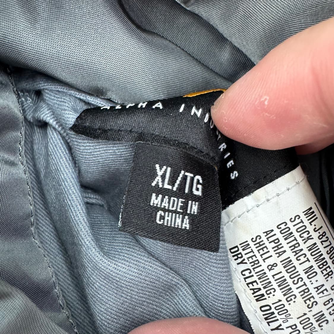 알파인더스트리 항공점퍼  상품이미지6