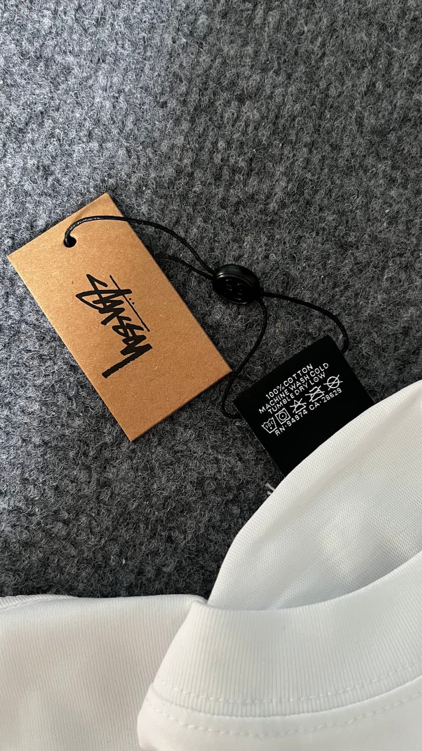 스투시 테스트 스트라이크 피그먼트 다이드 롱슬리브 티셔츠 내츄럴 상품이미지8