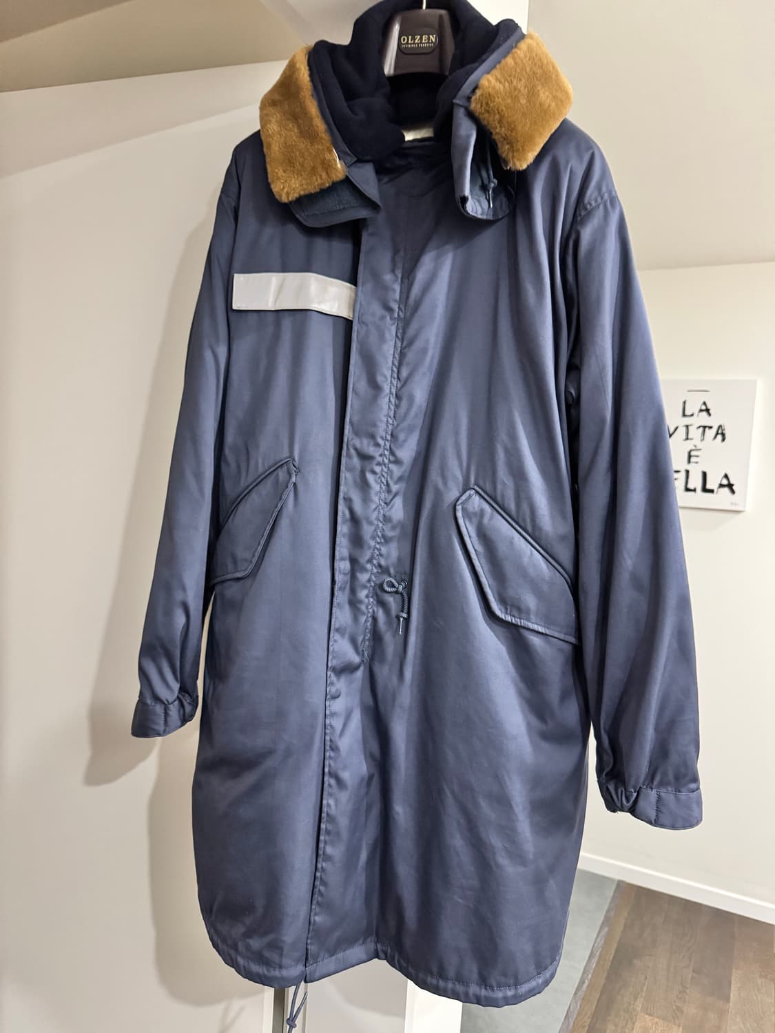 록키마운틴페더베드 그랜드테톤 피쉬테일 파카 네이비 44 상품이미지1