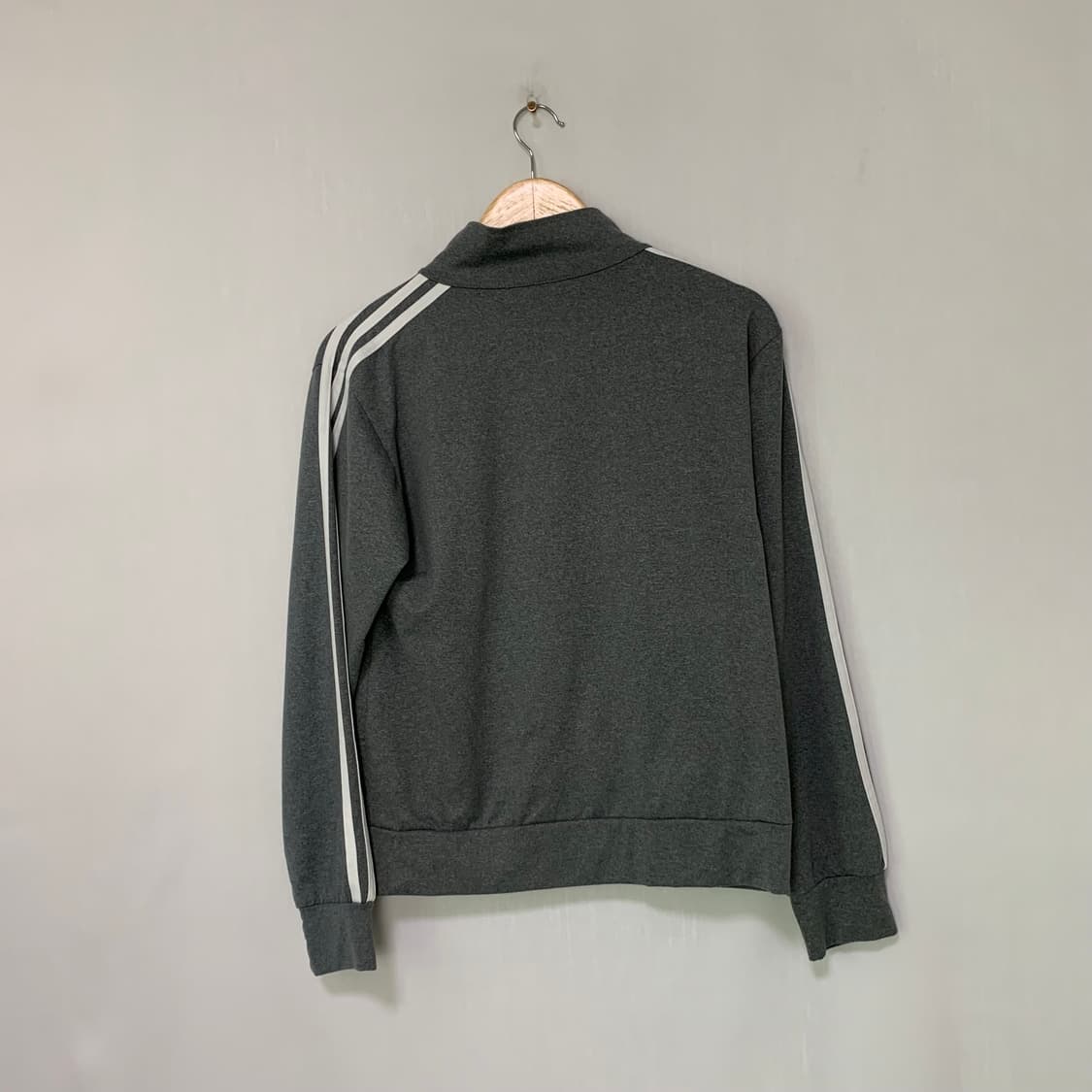 아디다스 삼선 트랙탑 져지 00s y2k 그레이 남성 S 남녀공용 상품이미지6