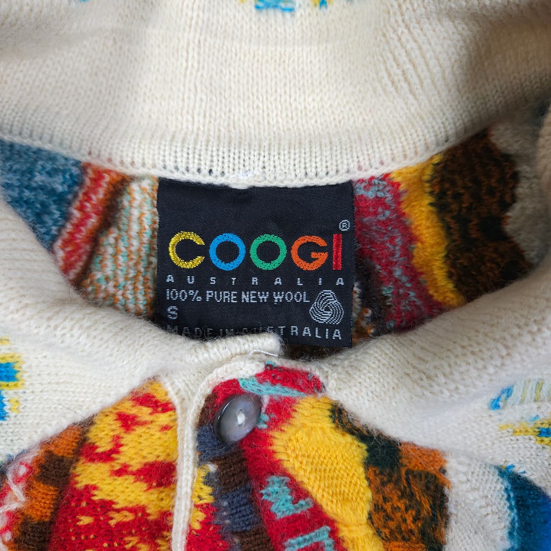 쿠지 카라 케이블 니트 상품이미지3