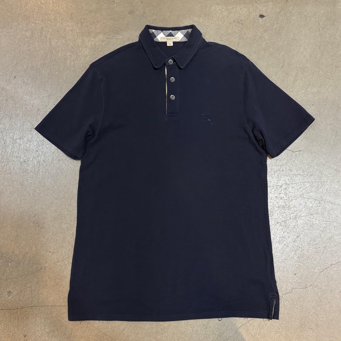 M 버버리 네이비 카라 반팔 티셔츠  상품이미지2