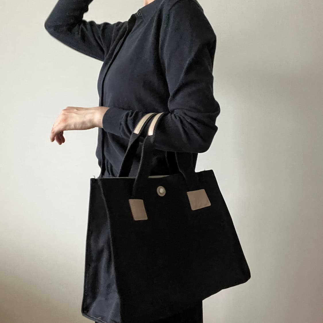 BURBERRY cotton tote bag 상품이미지3