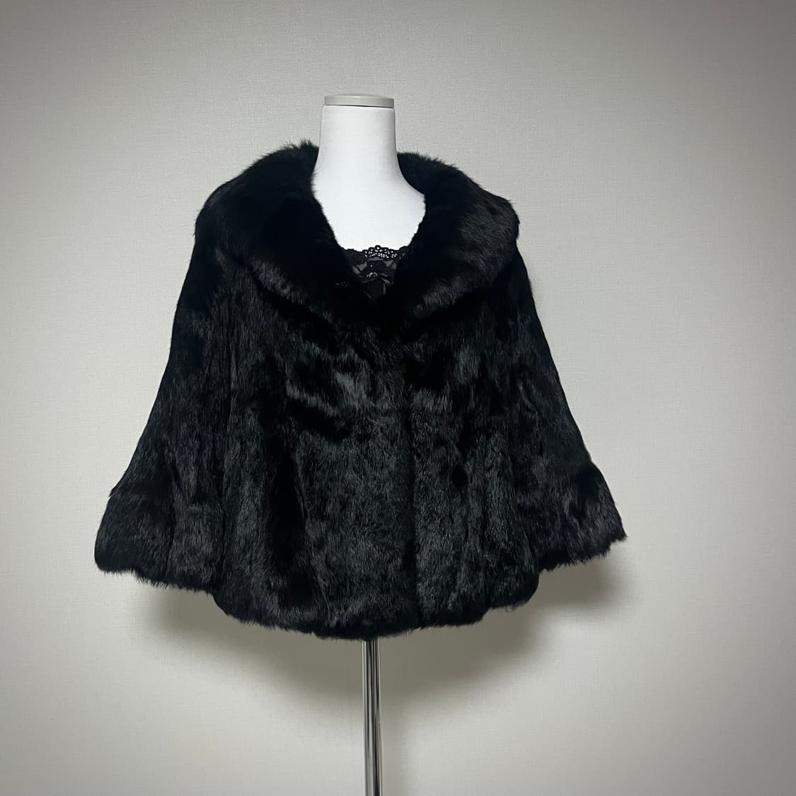 고스 리얼 래빗퍼자켓 자켓 펑크 갸루 토끼털 상품이미지2