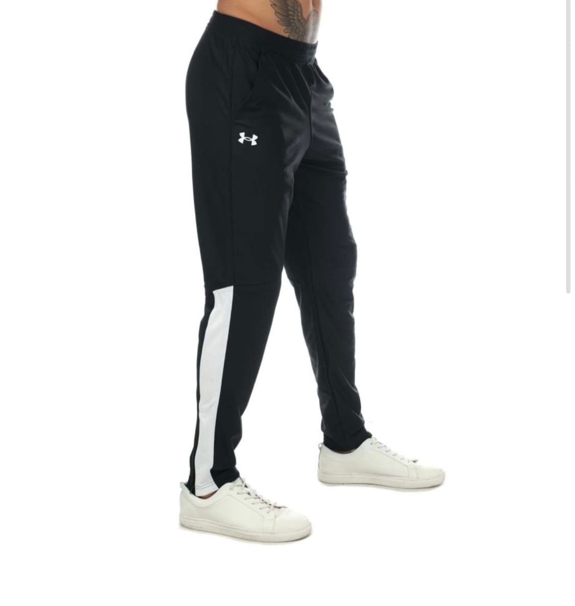 [M] Underarmour 언더아머 검/흰 트레이닝 팬츠 상품이미지8