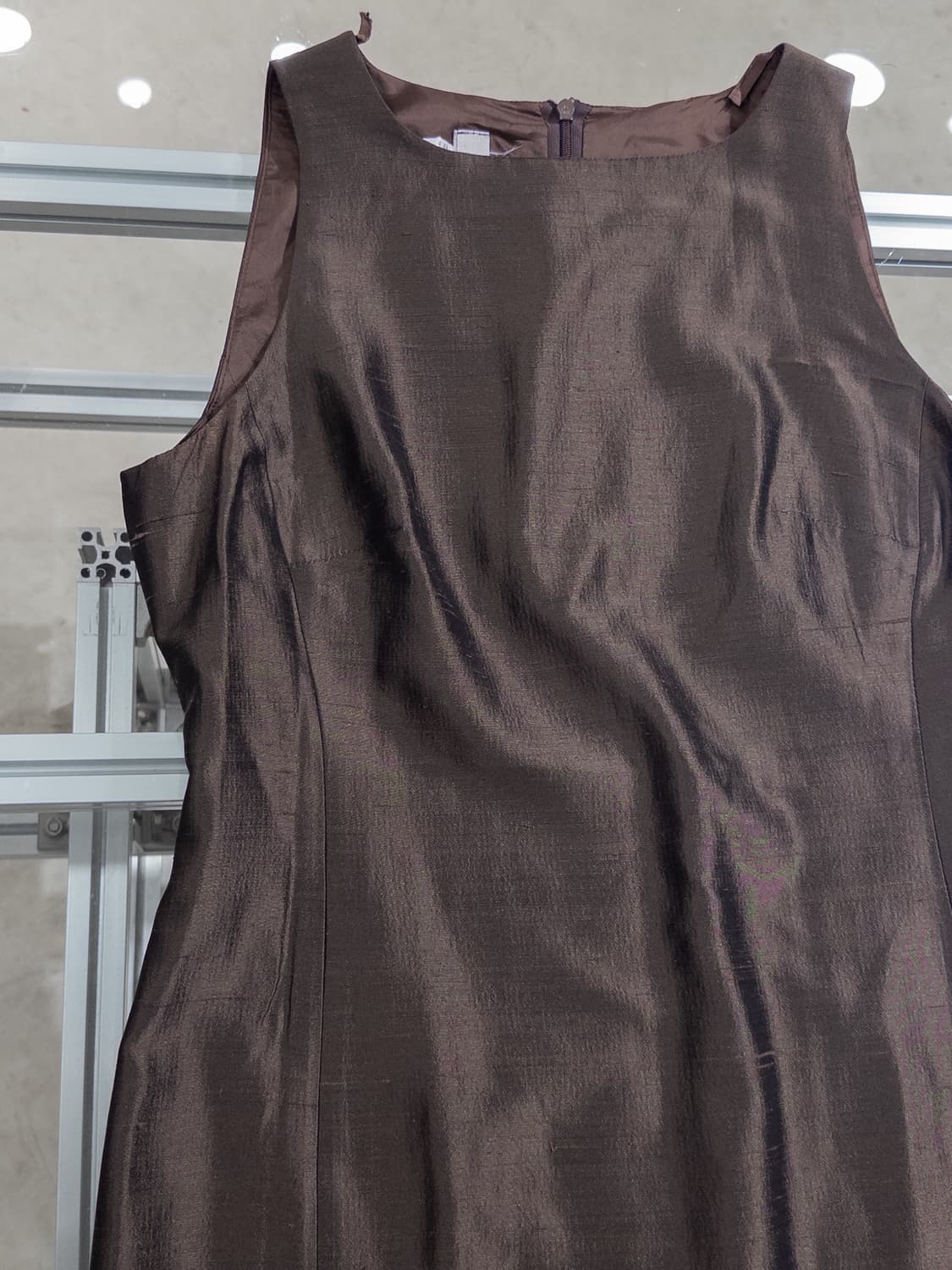 MaxMara Acetate–Silk Sleeveless  Dress 상품이미지3