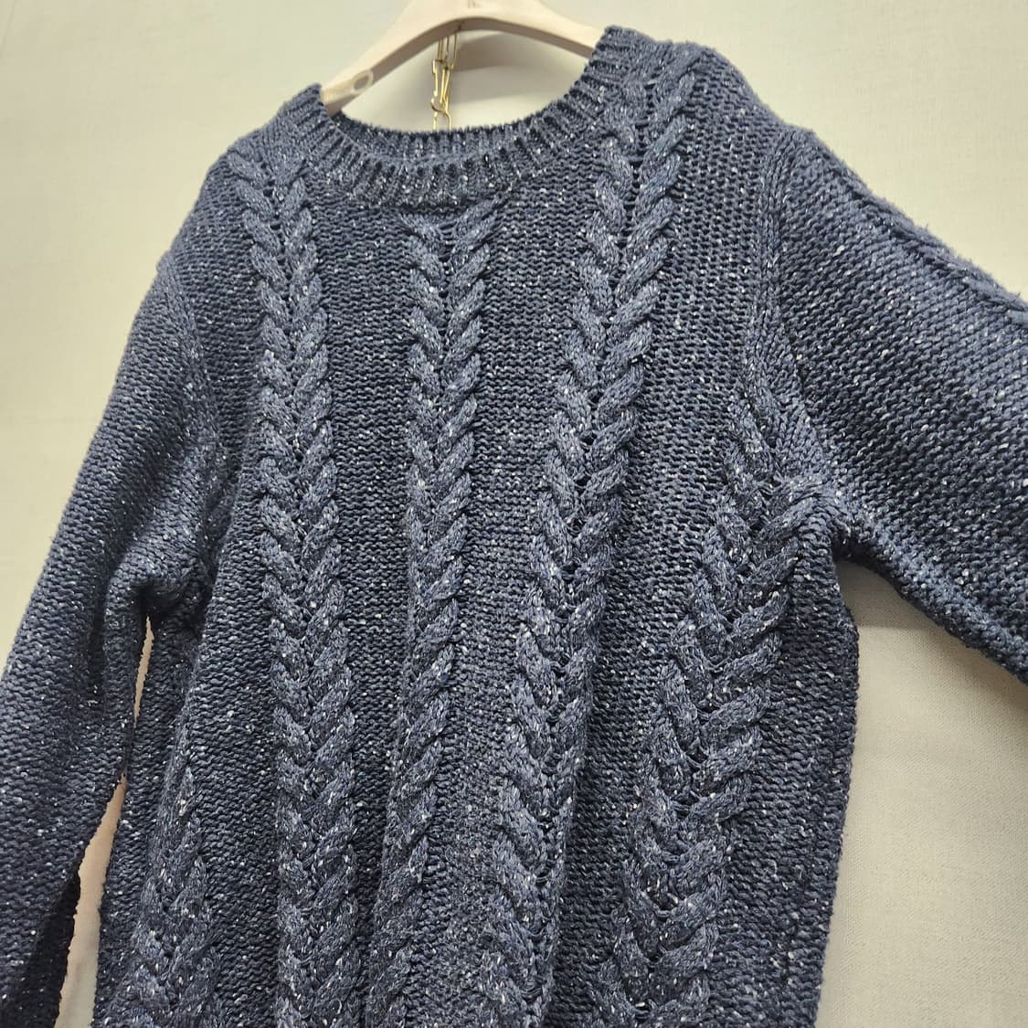 마시모두띠 꽈배기 코튼/캐시미어 니트 XL 상품이미지3